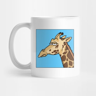 Giraffe is not amused Mug